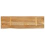 Voir la diapositive 5 : VIDAXL Dessus de table a bord vivant 120x30x2,5cm bois massif manguier