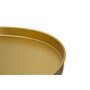Voir la diapositive 3 : Paris Prix Table d'Appoint en Métal  Doha  80cm Or