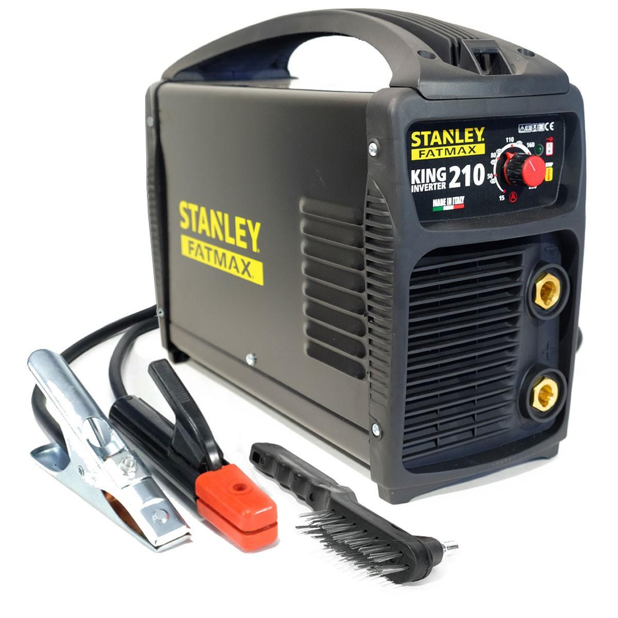 Voir la diapositive 2 : Stanley Poste à souder 200 ampères mma soudage cycle 100% en continu + cagoule de protection automatique 9/13 stanley fatmax
