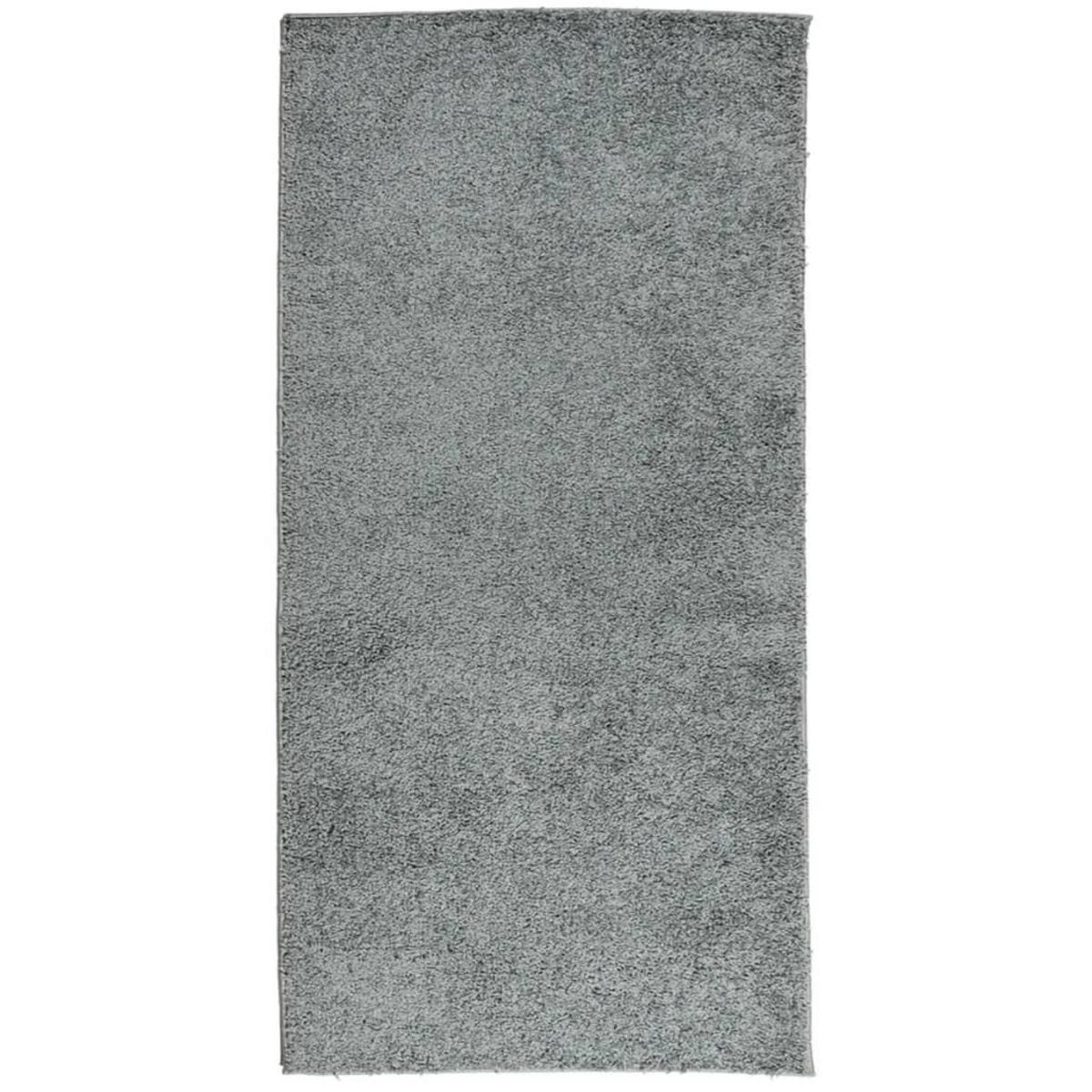 VIDAXL Tapis shaggy PAMPLONA poils longs moderne vert 100x200 cm
