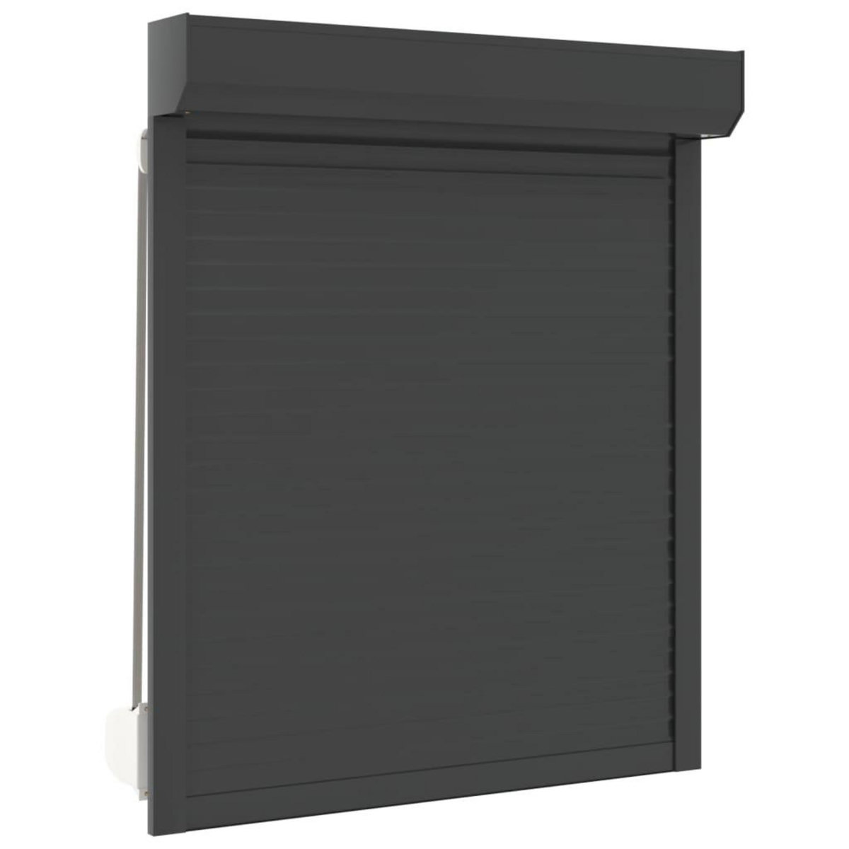 VIDAXL Volet roulant aluminium 100x120 cm anthracite