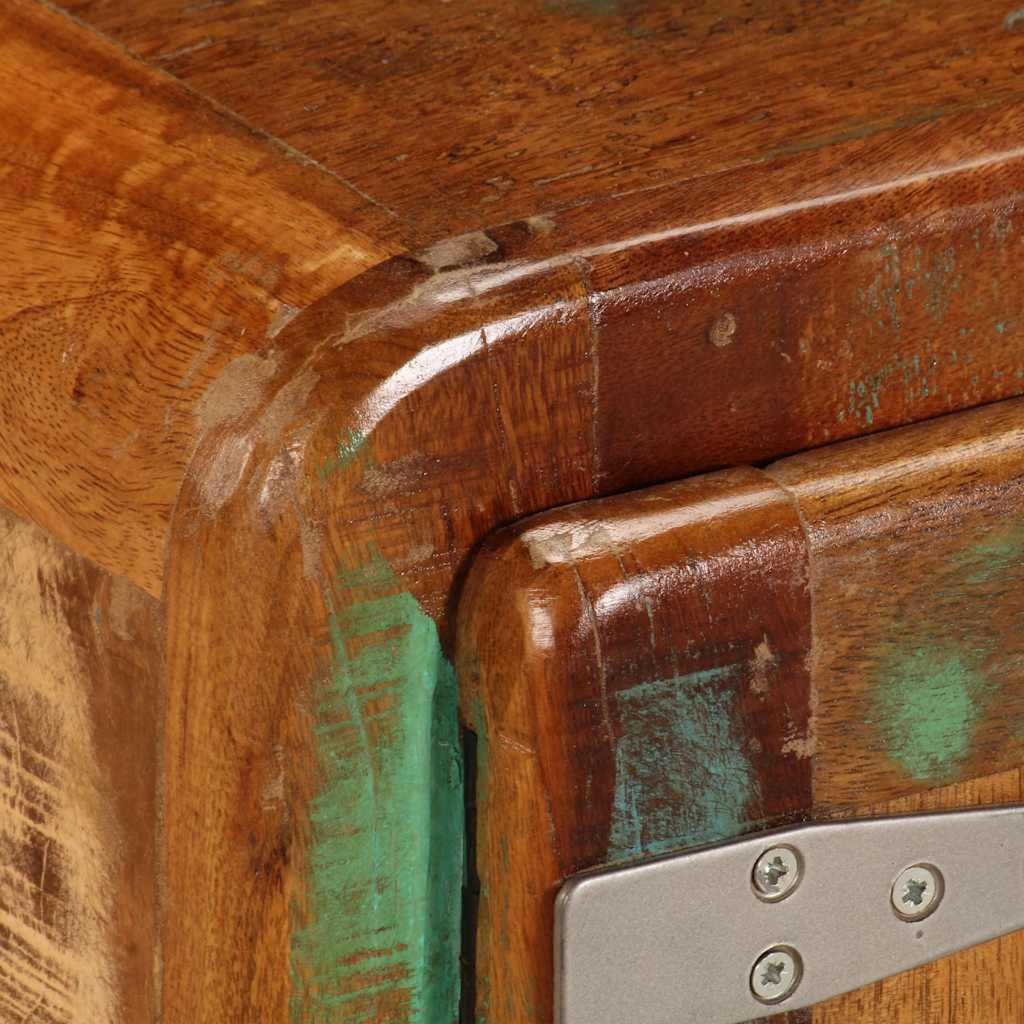 Voir la diapositive 5 : VIDAXL Table basse 85x55x40 cm bois de recuperation massif
