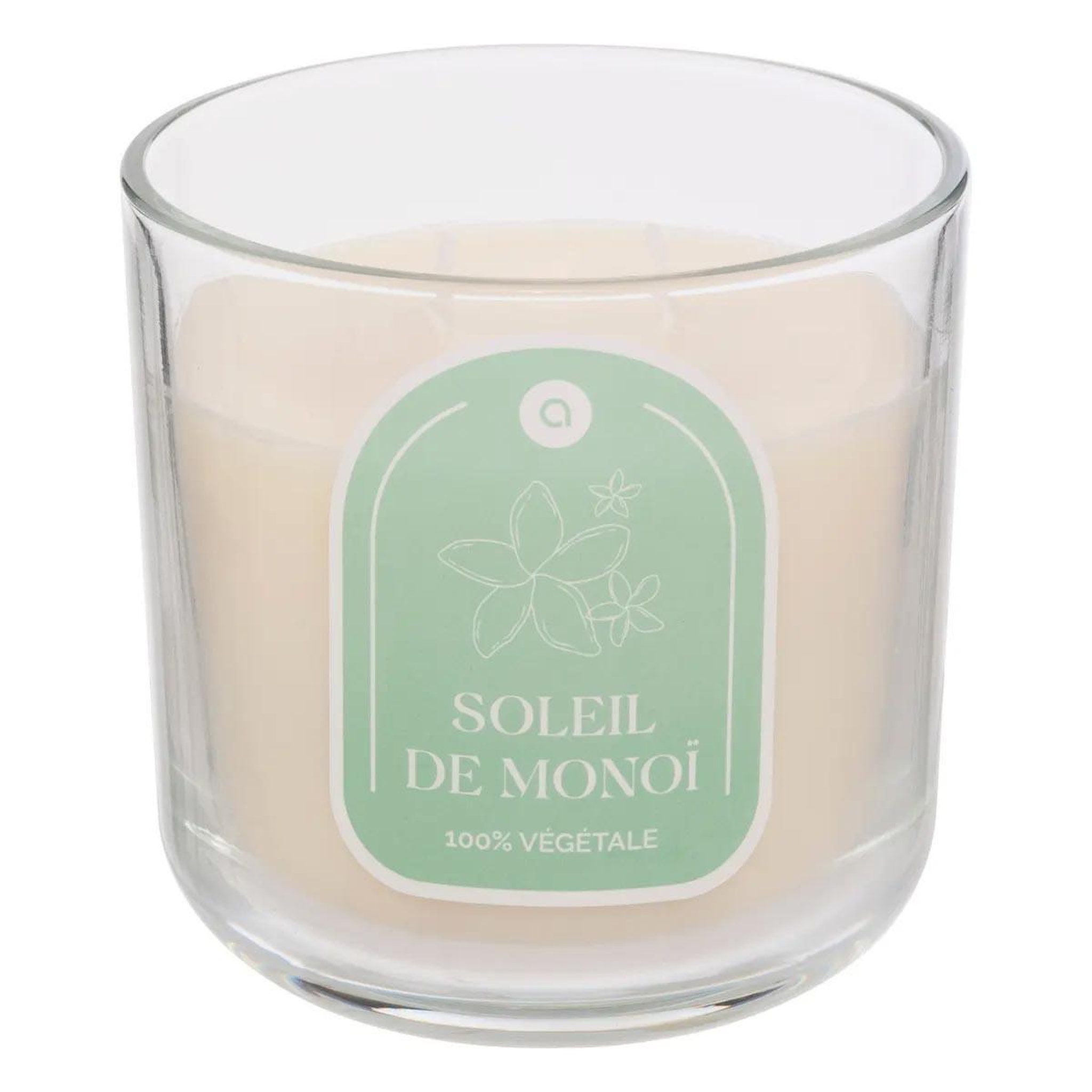 ATMOSPHERA Bougie Parfumée en Verre  Floa  350g Monoï