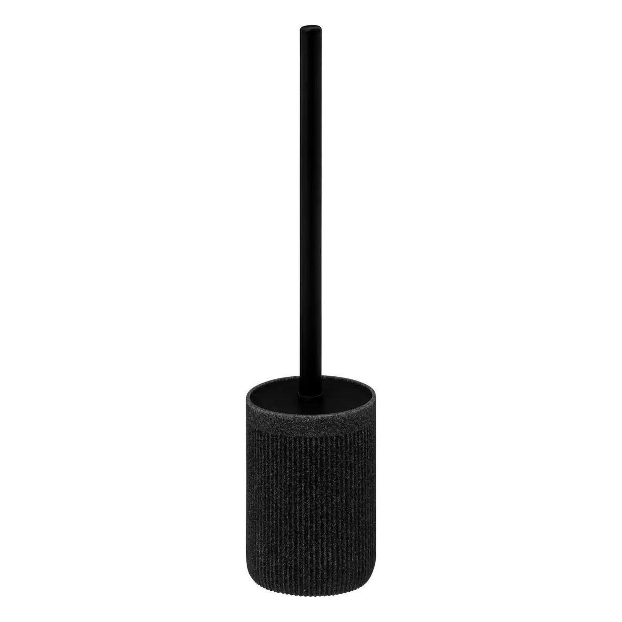 FIVE Brosse wc design  onyx  40cm gris ardoise
