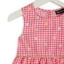 Voir la diapositive 2 : INEXTENSO Robe coeurs en coton bébé fille