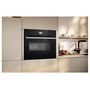 Voir la diapositive 3 : Neff Four combiné mo intégrable 45l inox - C24MS31N0