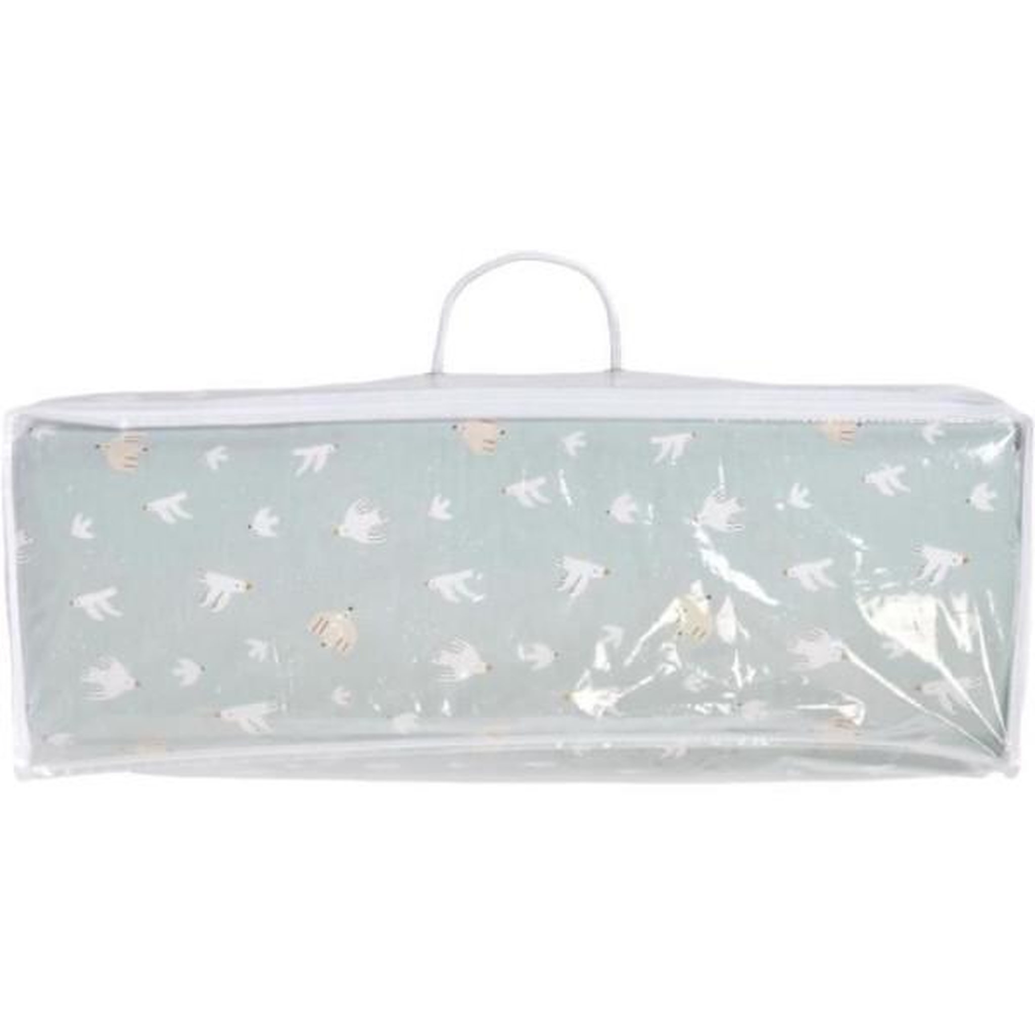 Voir la diapositive 4 : TINEO Matelas nomade Over the sea - 120 x 60 x 4 cm - Bleu - TINEO
