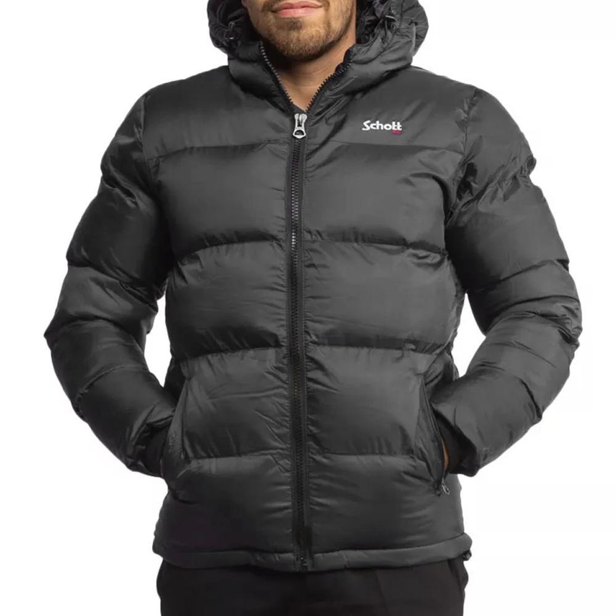 Voir la diapositive 1 : Schott Doudoune  Homme Schott IDAHO2