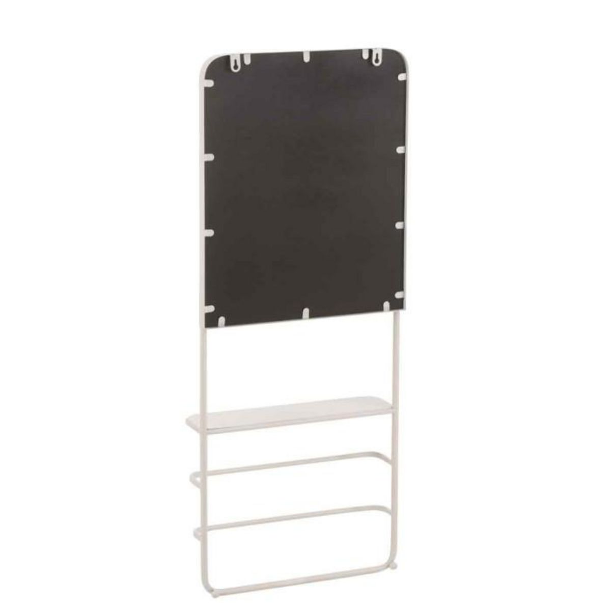 Paris Prix Patère Murale & Miroir Déco  Obrido  120cm Blanc