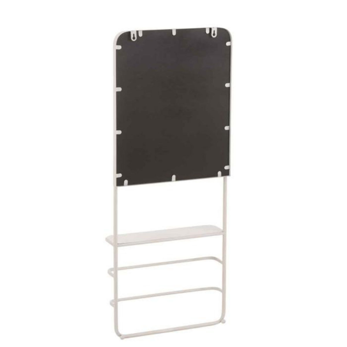 Paris Prix Patère Murale & Miroir Déco  Obrido  120cm Blanc