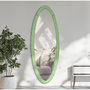 Voir la diapositive 5 : Paris Prix Miroir Mural Ovale  Oslo  150cm Vert