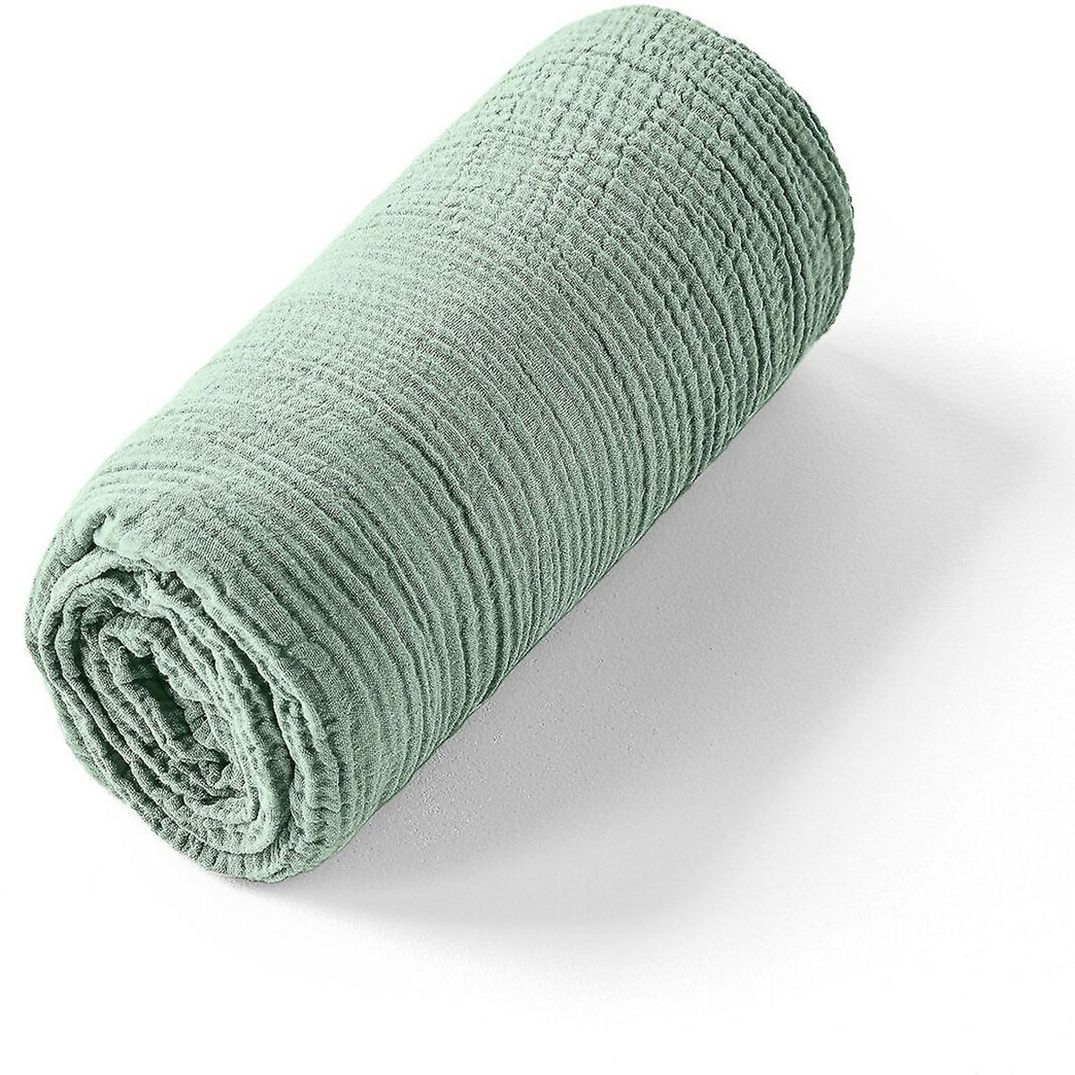 BATON ROUGE Drap housse 1000% gaze de coton