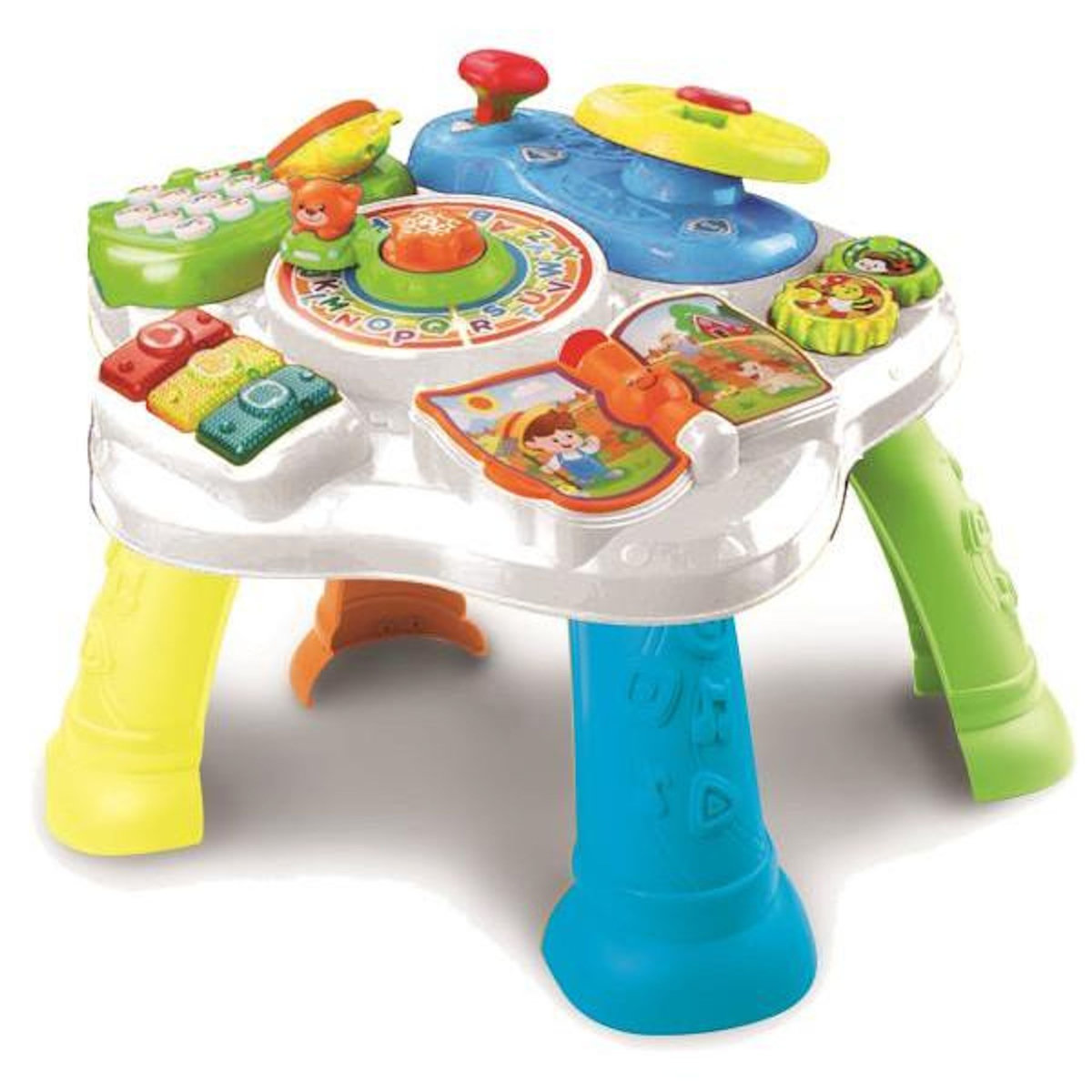 VTECH Table d'activités bilingue VTECH - Ma Table D'Activités Bilingue - Multicolore - 100% bilingue - 9 mois et plus