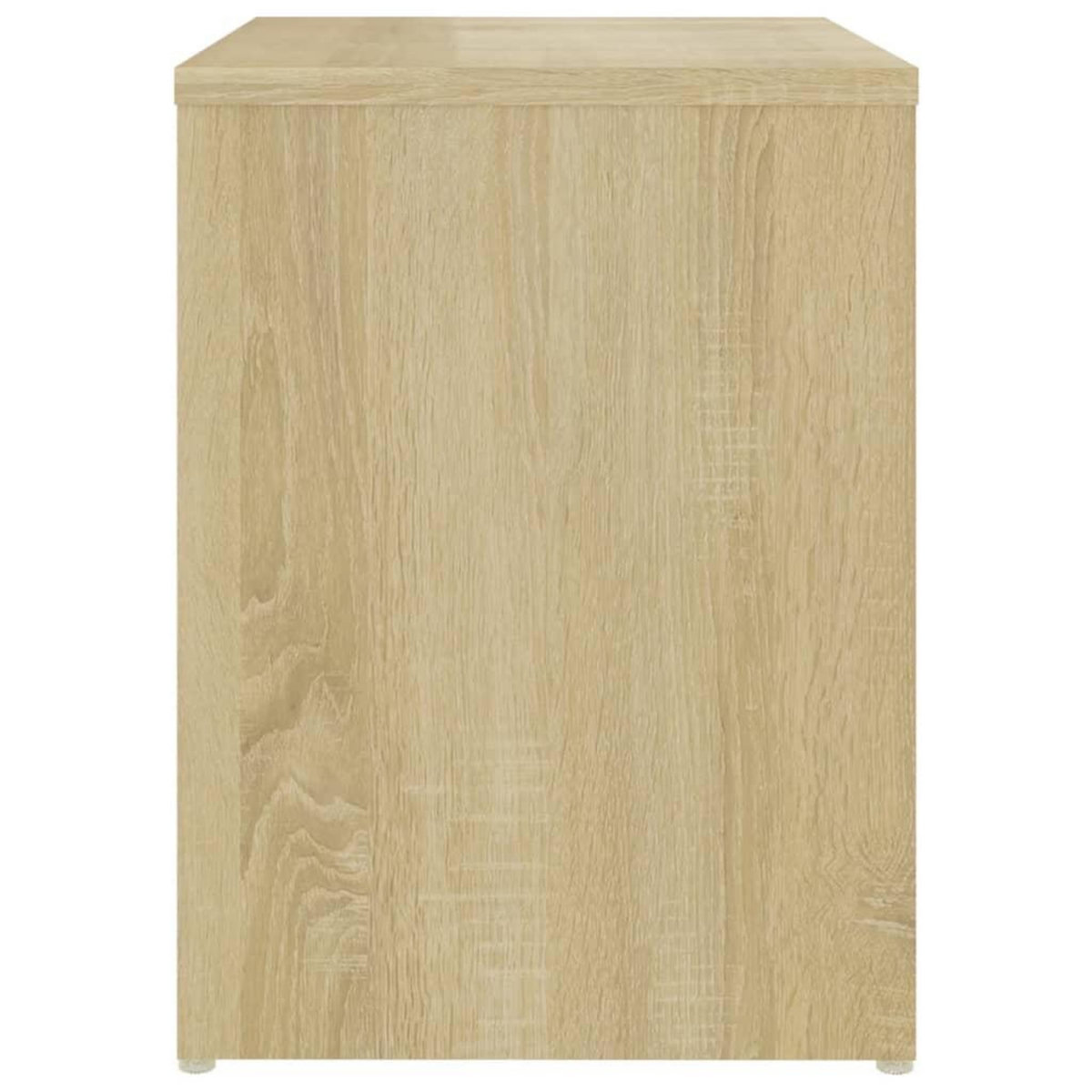 VIDAXL Tables de chevet 2pcs chene sonoma 40x30x40cm bois d'ingenierie