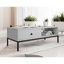 Voir la diapositive 4 : BEST MOBILIER Filipo - table basse - 1 tiroir et 1 niche - 90 cm
