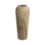 Voir la diapositive 1 : MAISON PAVANE Vase décoratif en bois de suar H70 cm-Makkar