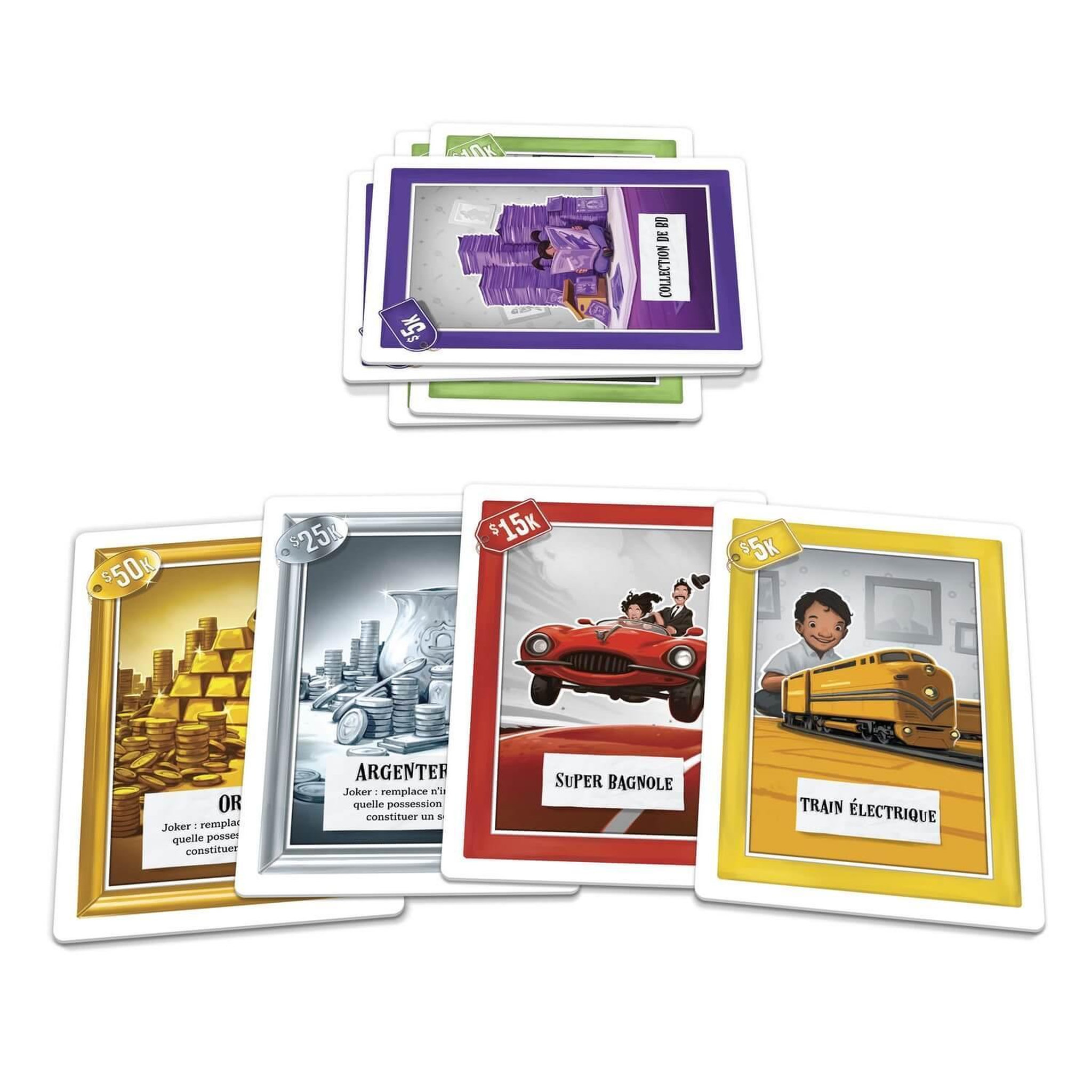 Voir la diapositive 2 : GRANDPA BECKS GAME Jeu de cartes Grandpa becks game Cache Ton Cash