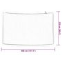 Voir la diapositive 6 : VIDAXL Filet pour remorque avec corde elastique blanc 4x2,5 m PP