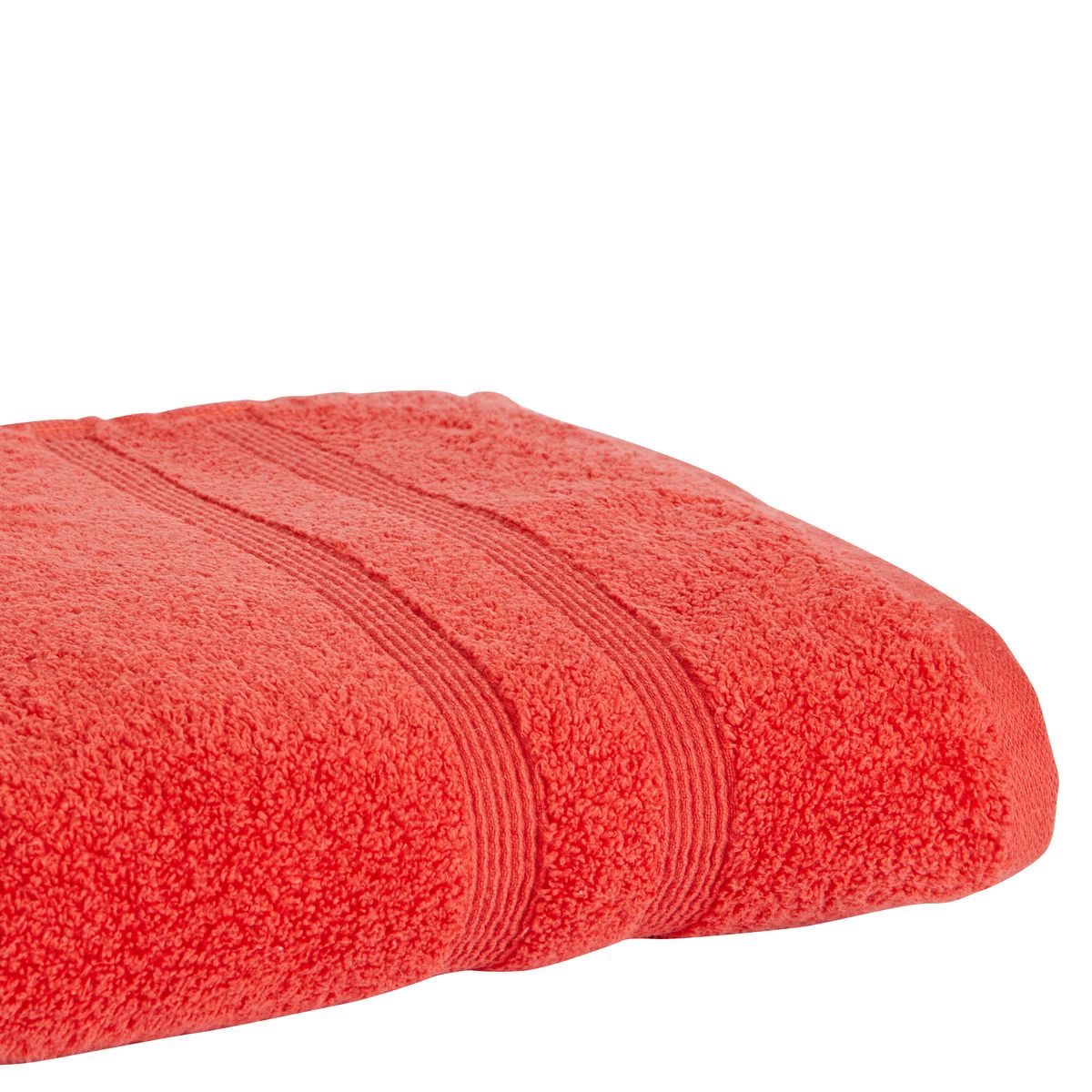 ACTUEL Serviette de toilette unie en coton  500 g/m²