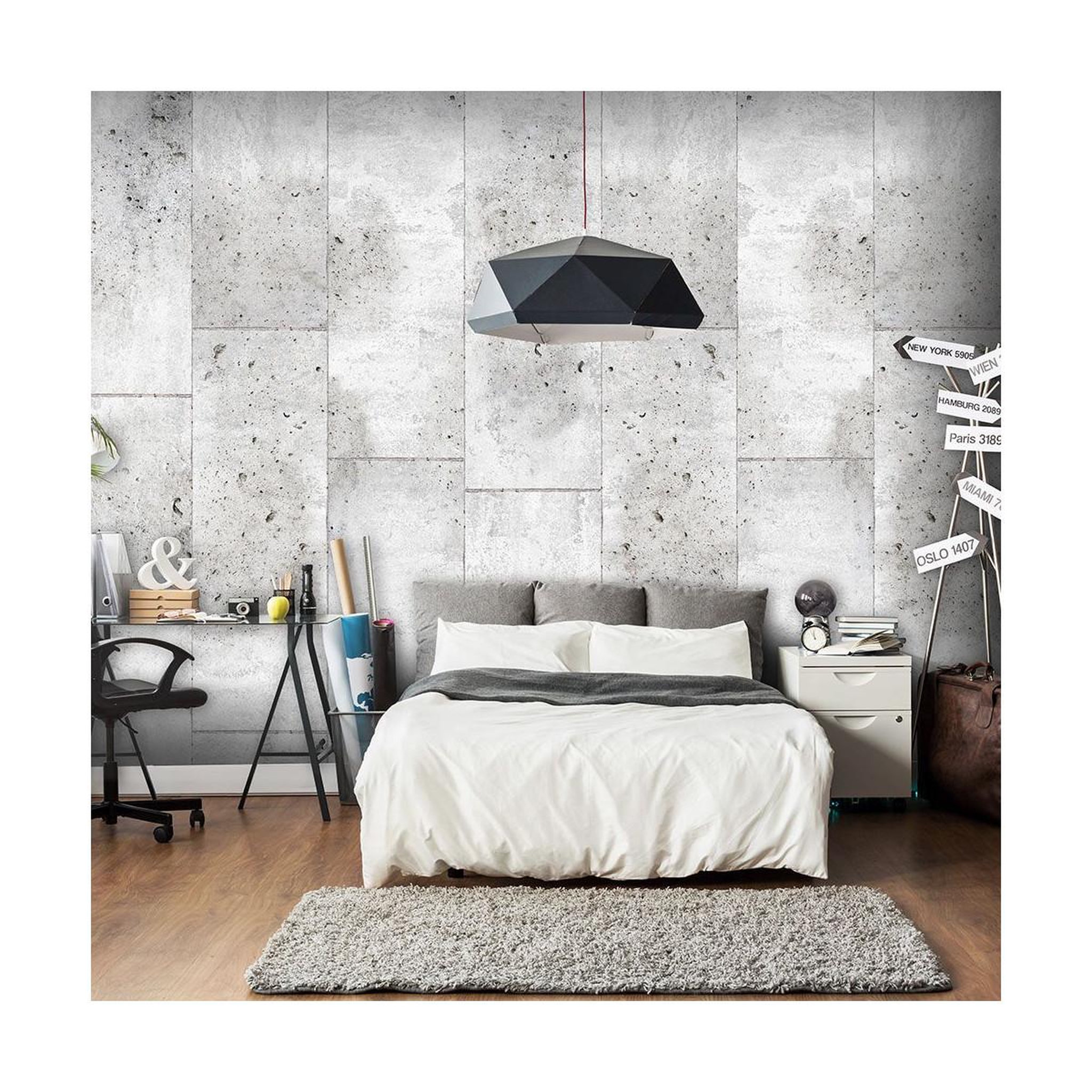 Paris Prix Papier peint  concretum murum  50x1000cm