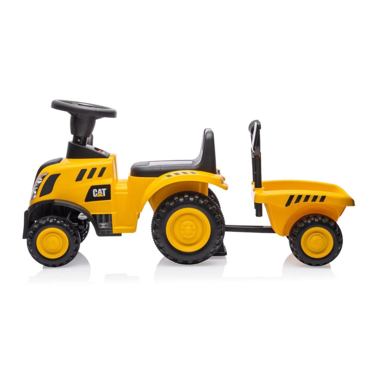 MILLY MALLY Porteur Tracteur enfant jaune noir