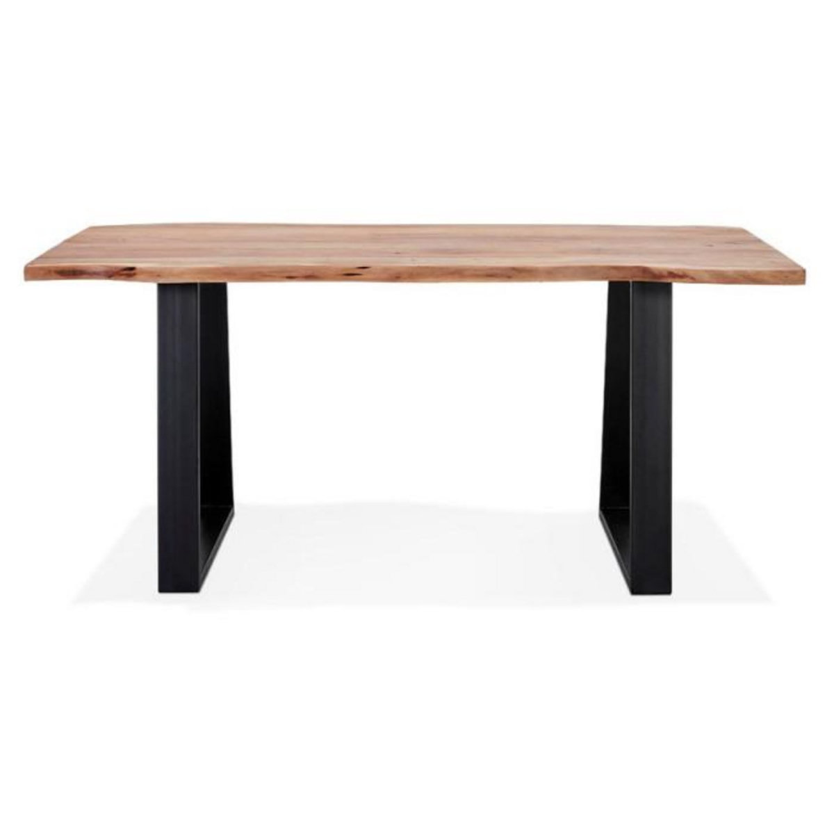 Paris Prix Table de Repas  Azimato  160cm Naturel & Noir