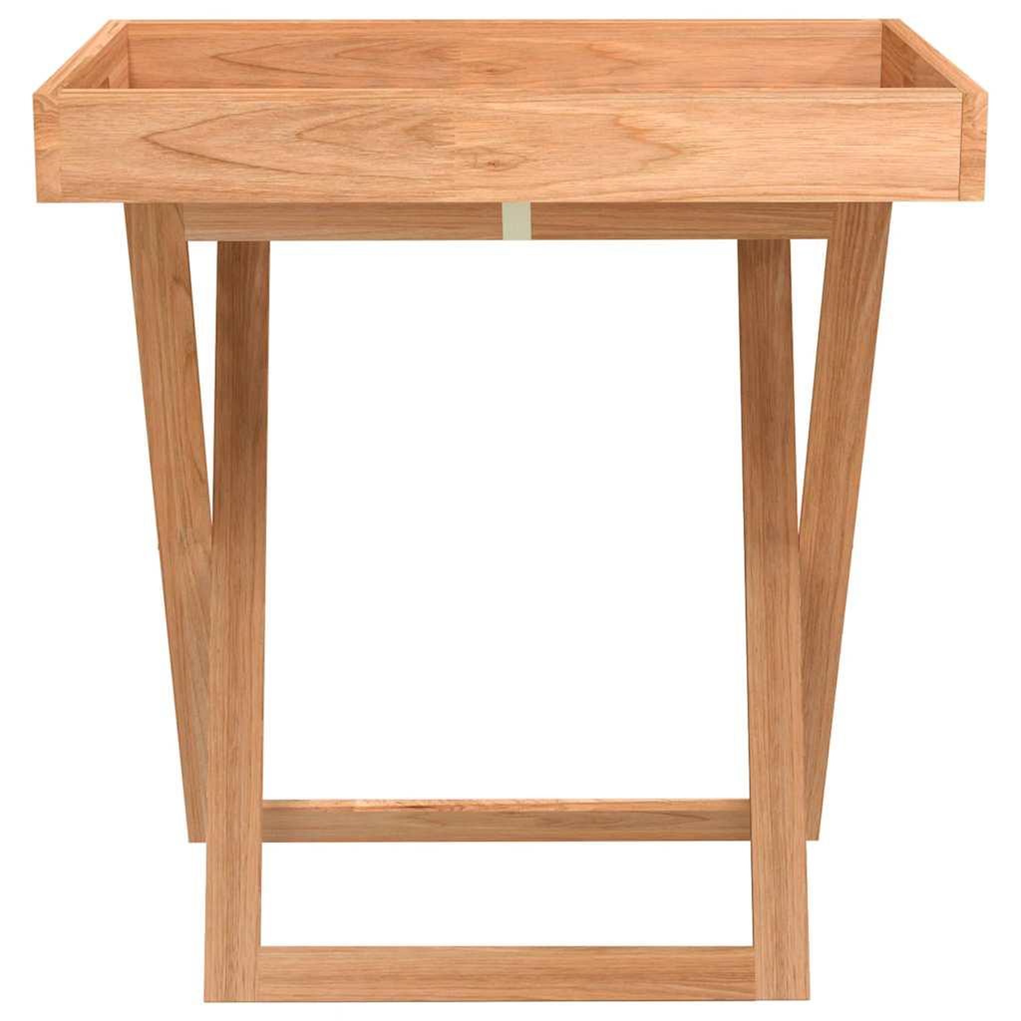 Voir la diapositive 3 : VIDAXL Table a plateau pliante 52x36x56,5 cm bois massif de noyer