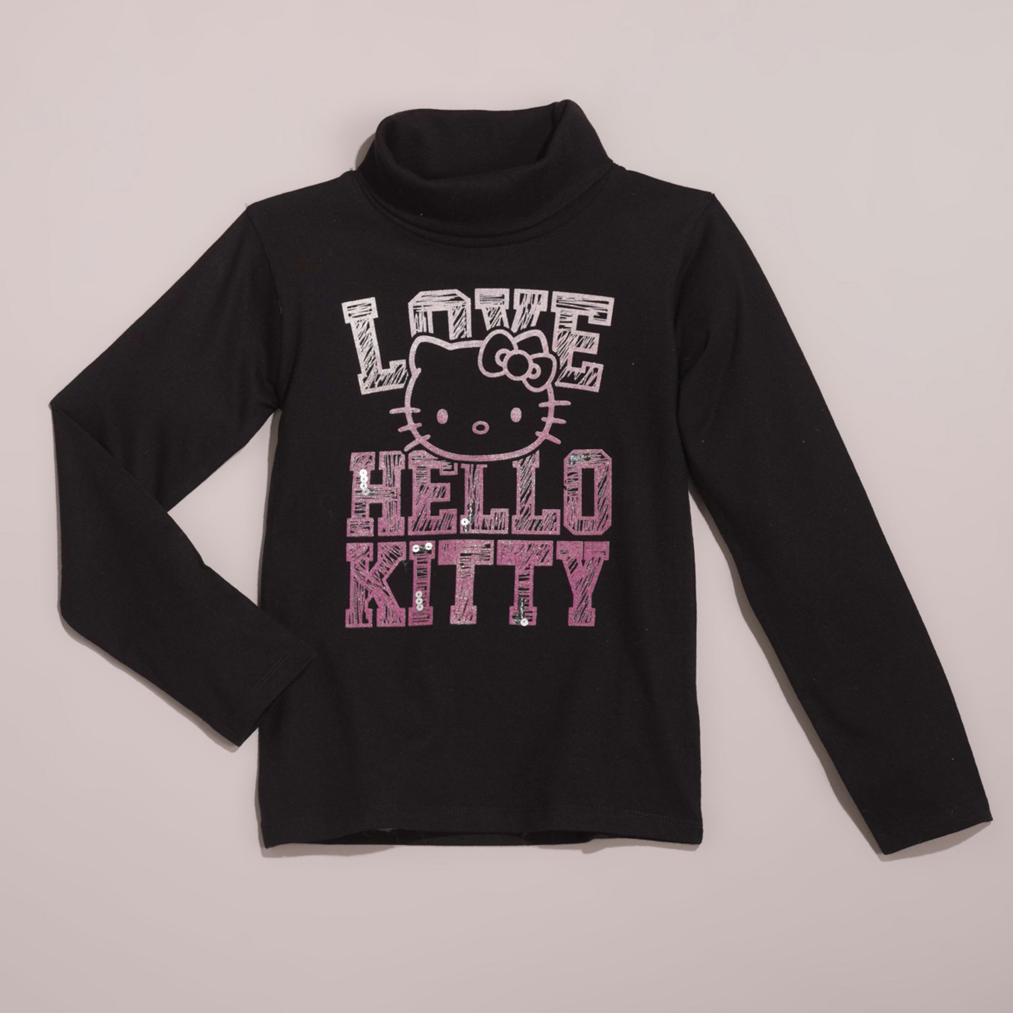 Pull Fille Hello Kitty - Manches Longues - Taille 10-12 Ans - Rose