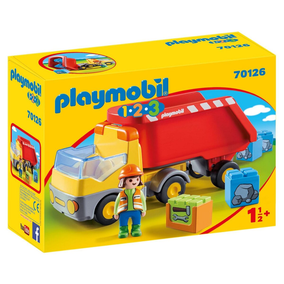 Playmobil 123, camion de doughnuts 71325 - Playmobil