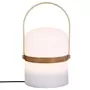 ATMOSPHERA Lampe lanterne d'extérieur Mood - Diam. 14,5 cm - Blanc
