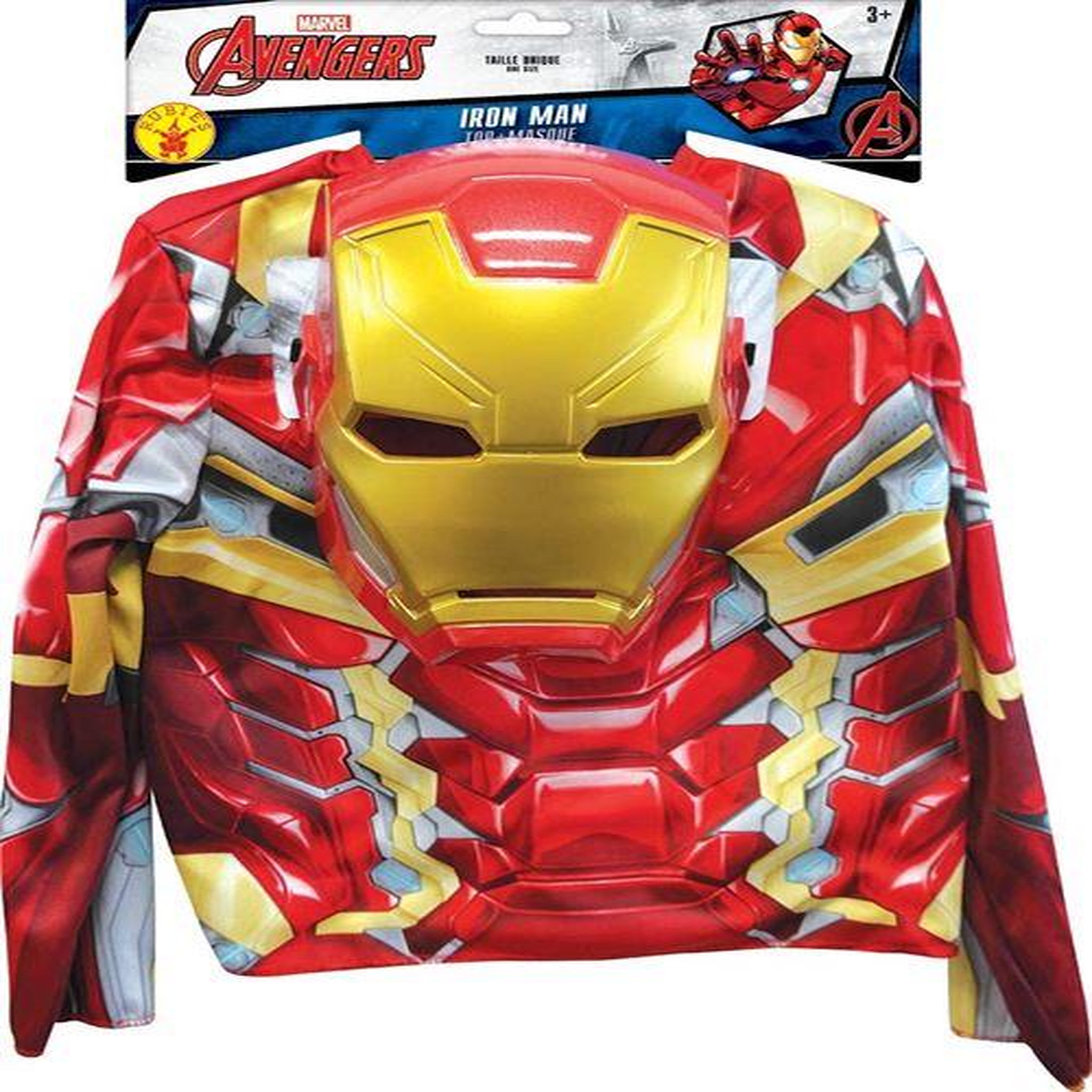 Voir la diapositive 2 : RUBIES Set plastron Iron Man 