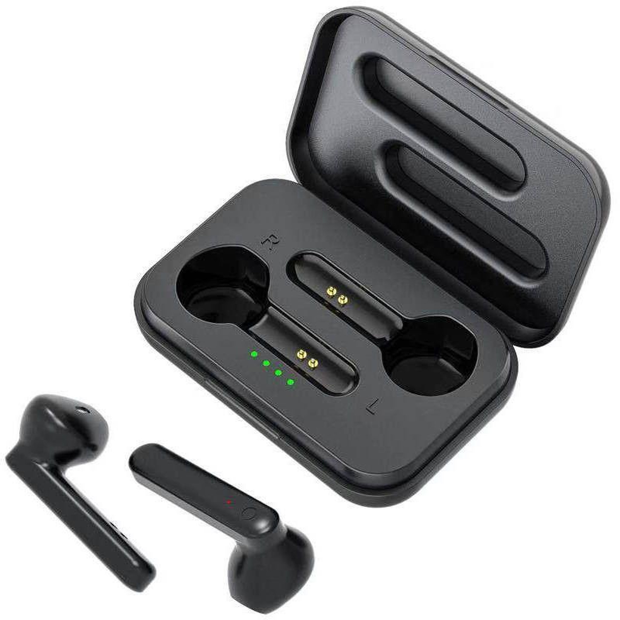 Voir la diapositive 2 : Akashi Ecouteurs Bluetooth avec boîtier de charge AKASHI ALTEARBLK