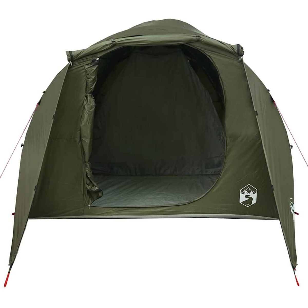 VIDAXL Tente familiale tunnel 6 personnes vert olive impermeable