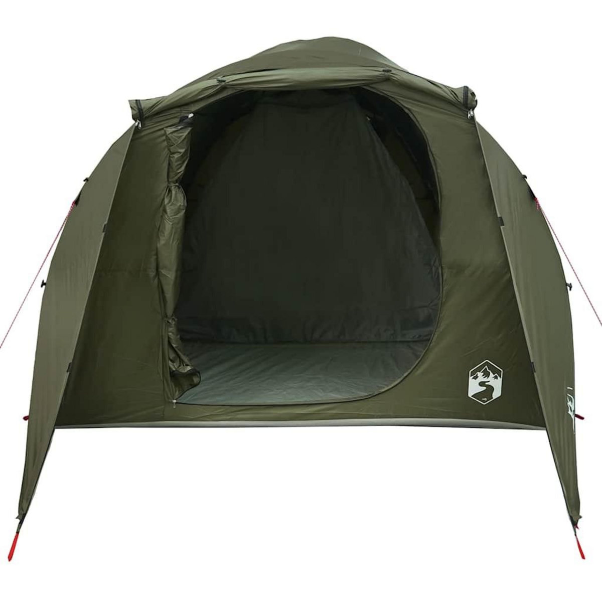 VIDAXL Tente familiale tunnel 6 personnes vert olive impermeable