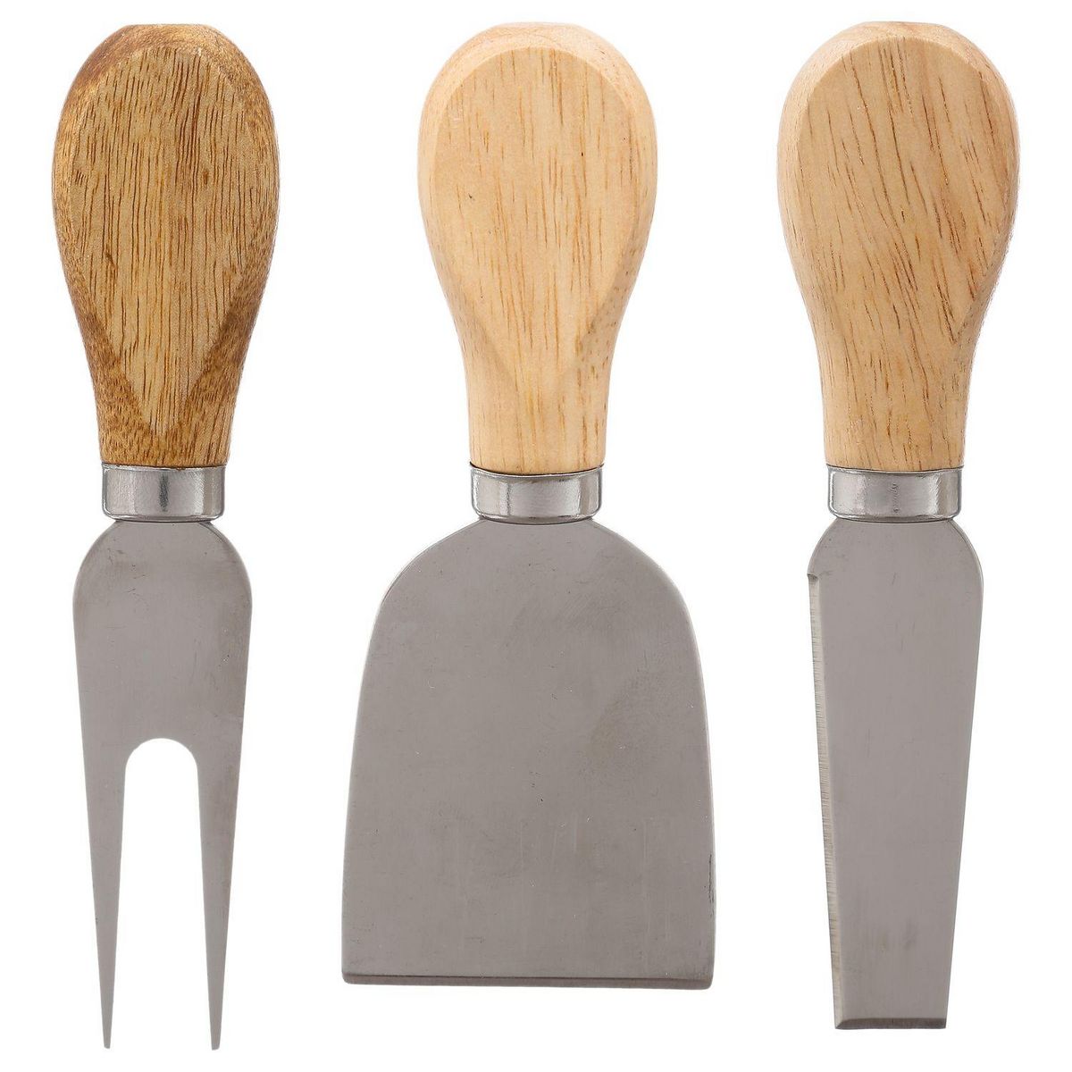 SECRET DE GOURMET Service à fromage avec 3 Couteaux - Gris foncé