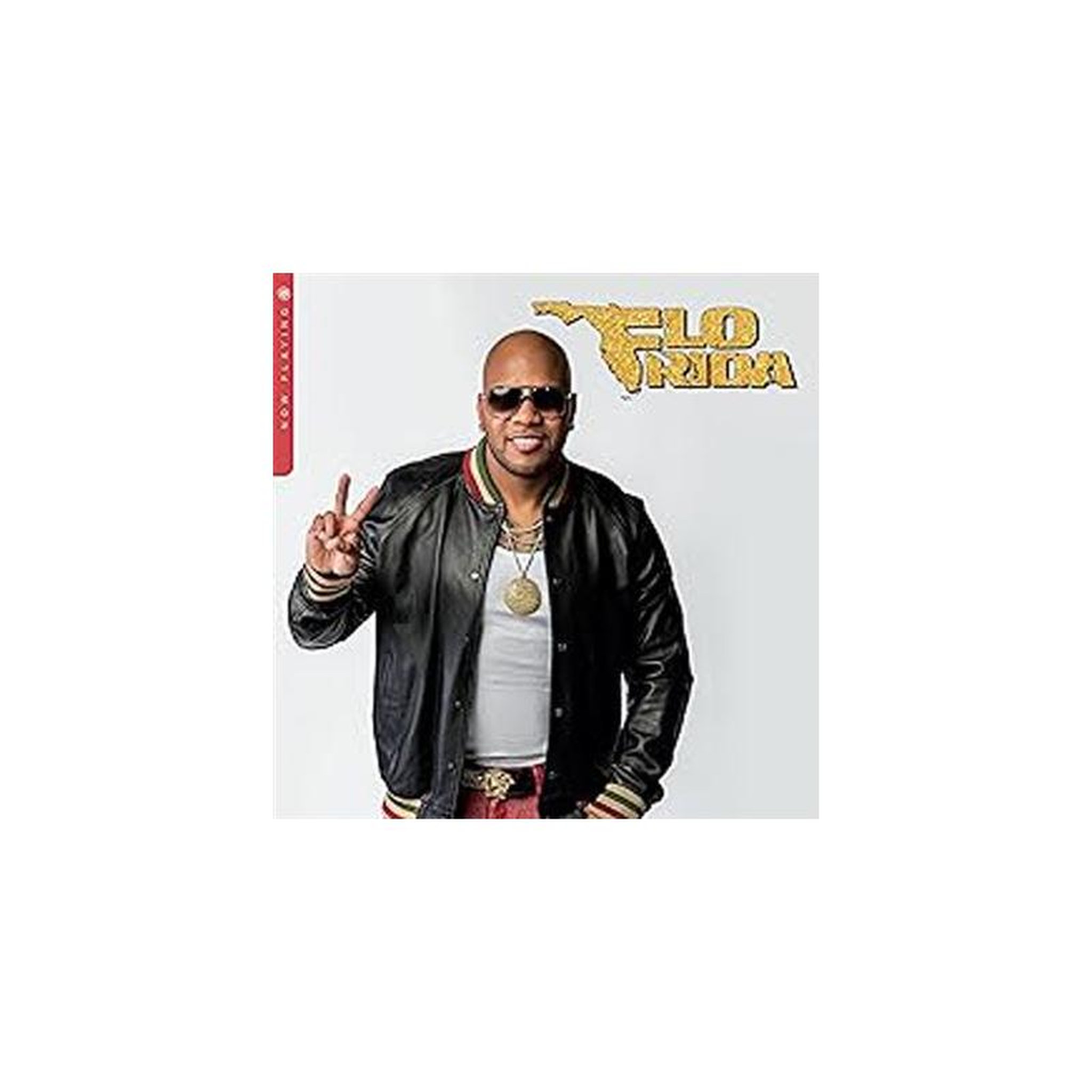 Vinyle lp « now playing » édition cristal transparent de flo rida