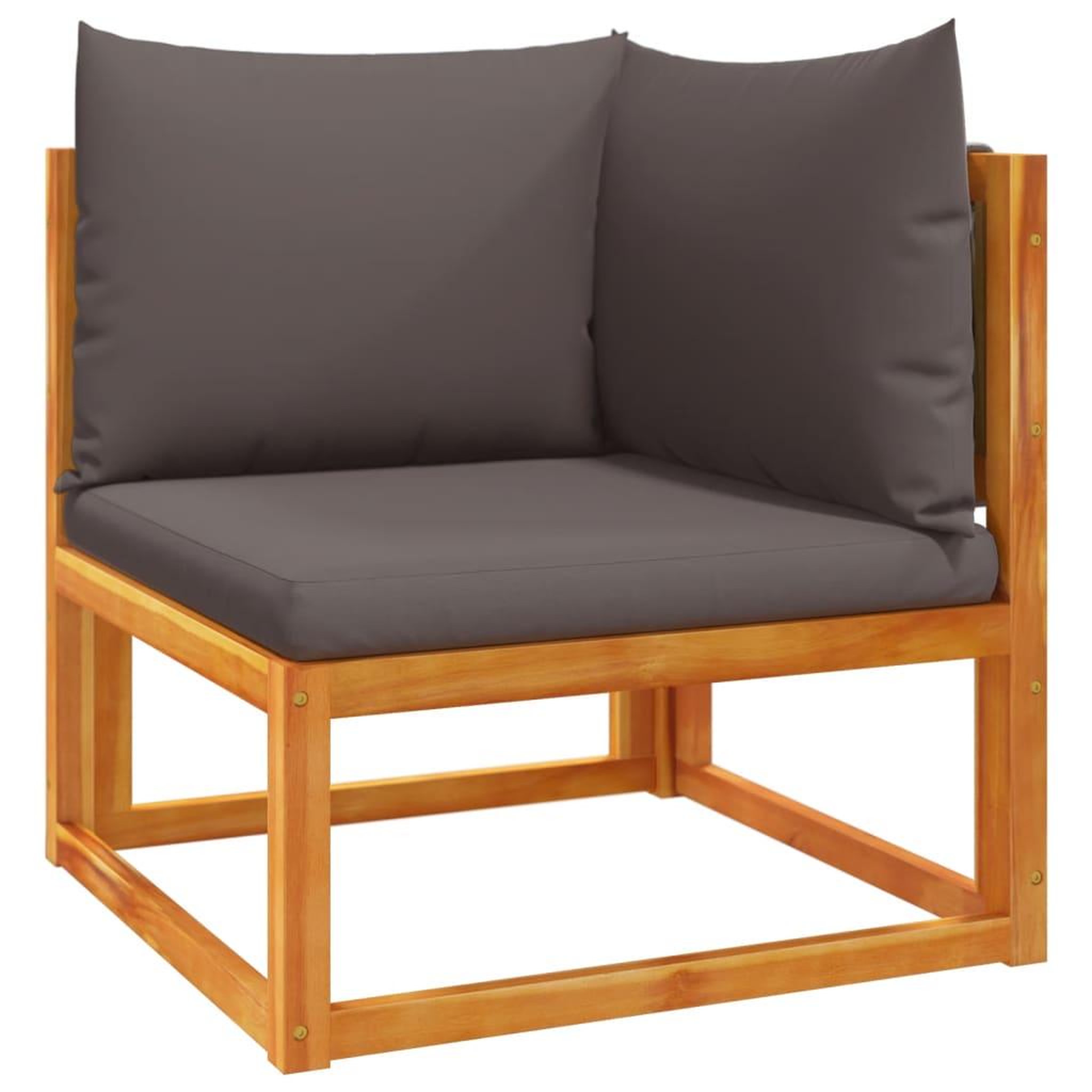 Voir la diapositive 4 : VIDAXL Salon de jardin avec coussins 6 pcs bois d'acacia solide