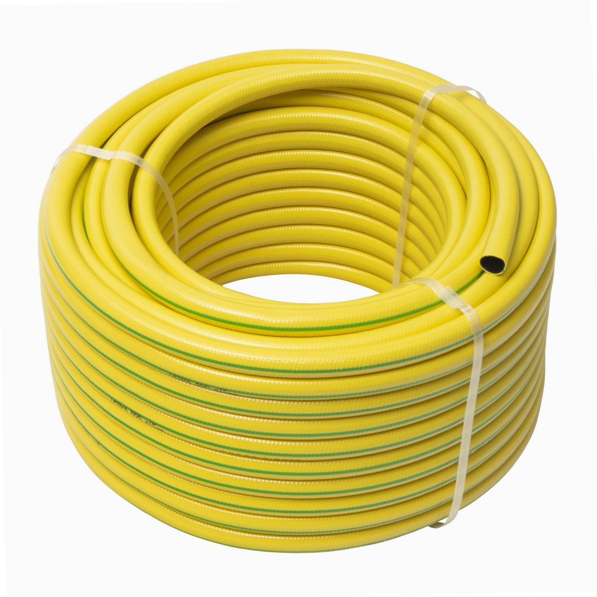 Voir la diapositive 1 : WERKAPRO Tuyau d'arrosage renforcé Ø15 mm anti-vrille WERKA PRO 150 g/m