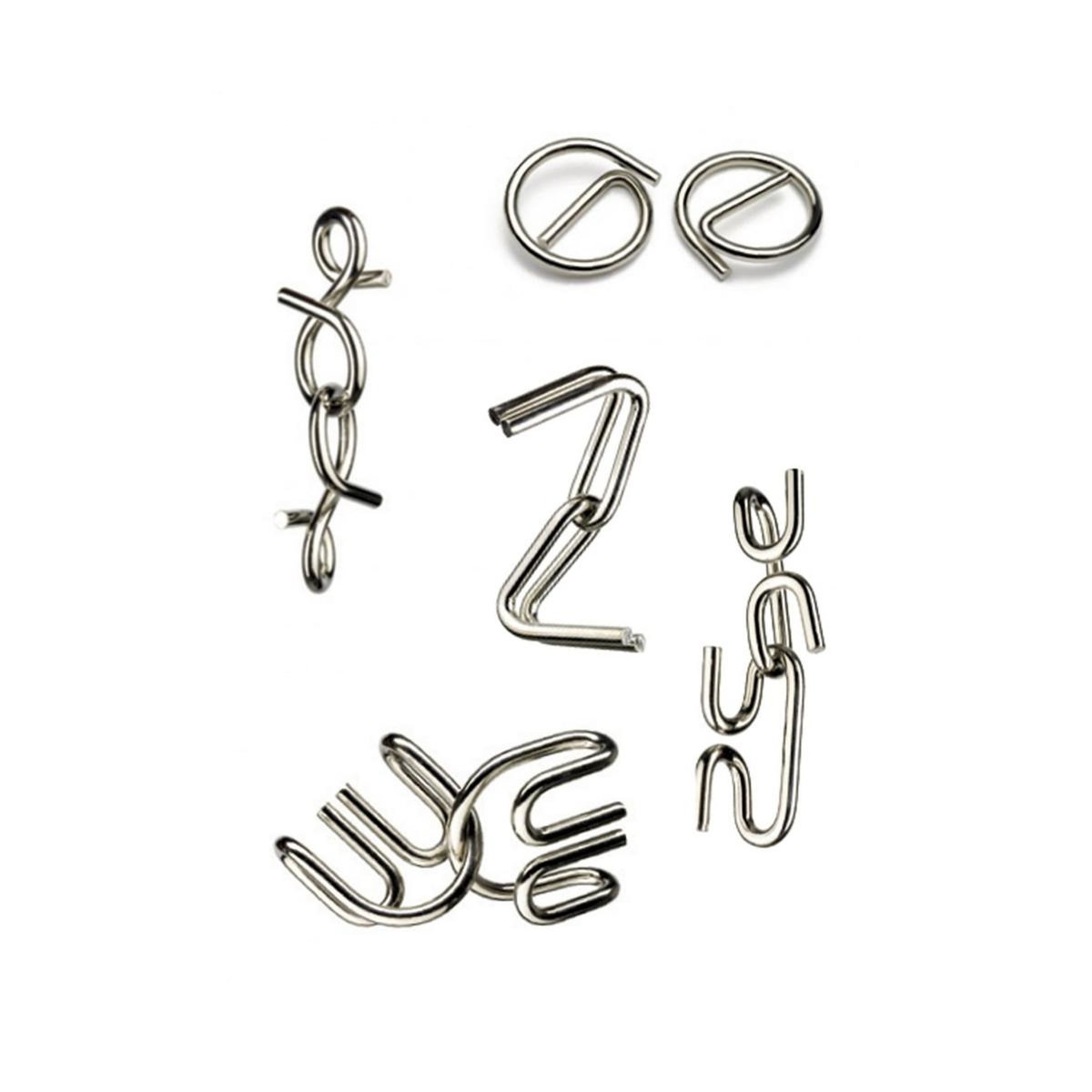 Djeco 6 casse tetes en metal Crazix