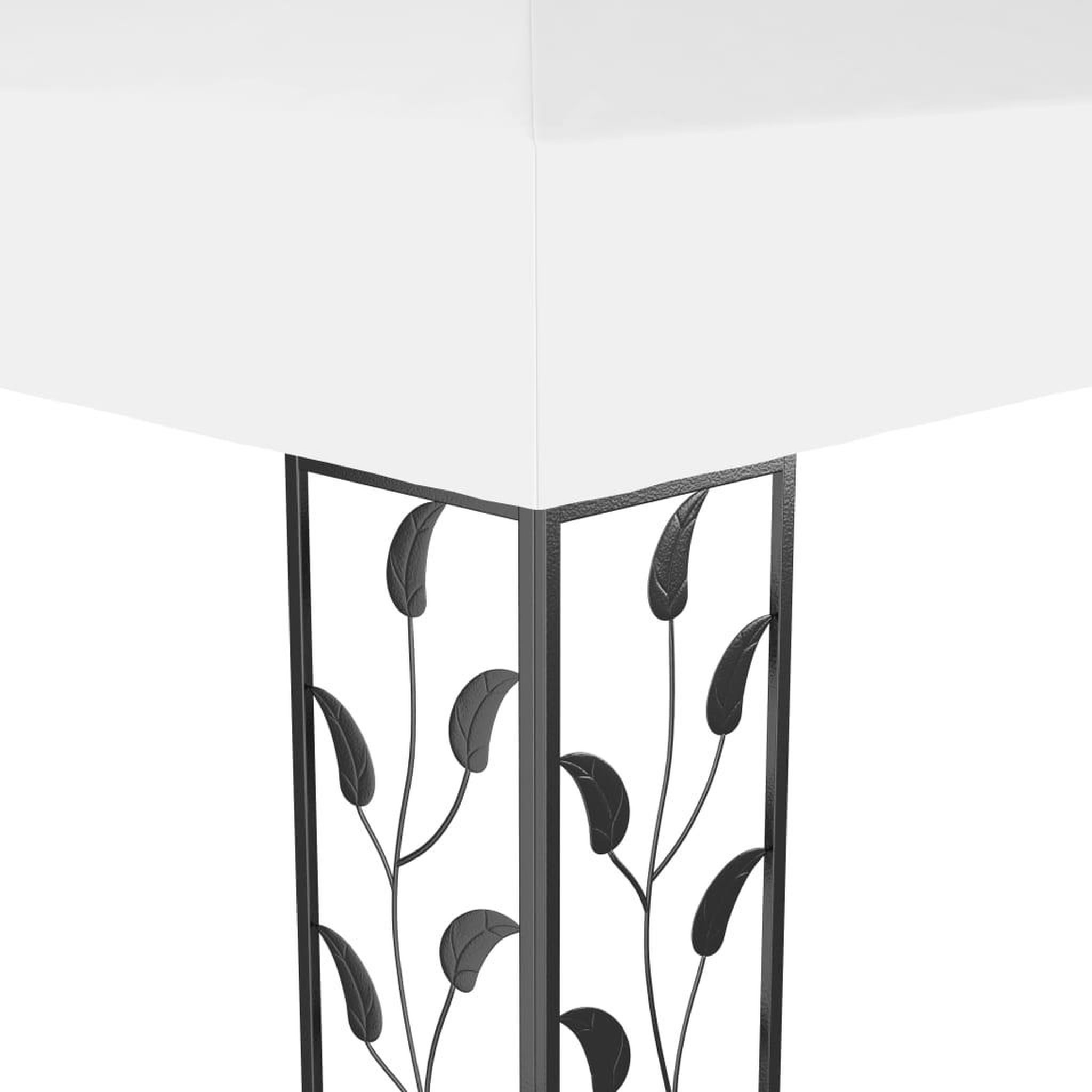 Voir la diapositive 5 : VIDAXL Tonnelle avec double toit 3x4 m Blanc
