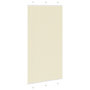 Voir la diapositive 4 : VIDAXL Store plisse creme 105x200cm largeur du tissu 104,4cm polyester