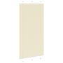 Voir la diapositive 4 : VIDAXL Store plisse creme 105x200cm largeur du tissu 104,4cm polyester