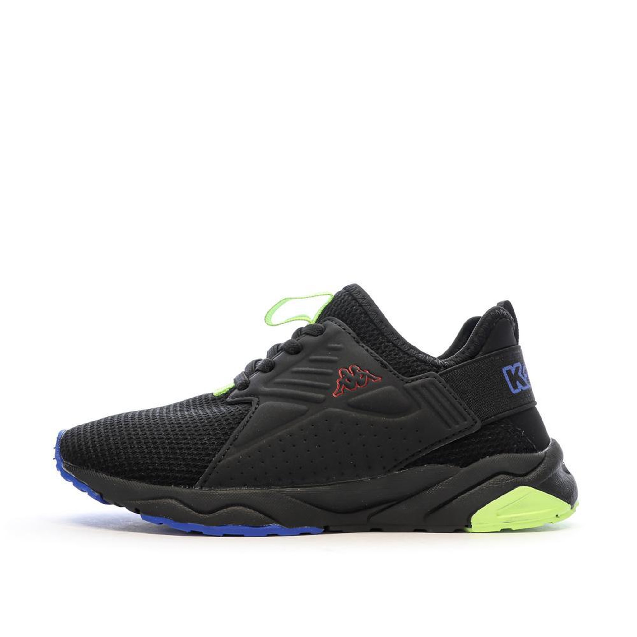 Voir la diapositive 1 : KAPPA Baskets es/Bleu/Vert Garçon Kappa San Puerto