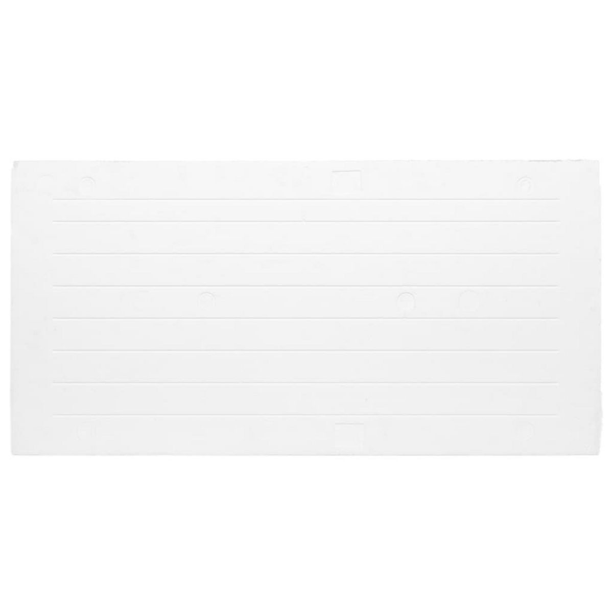 VIDAXL Panneaux muraux 3D 10 pcs gris clair 100x50 cm EPS