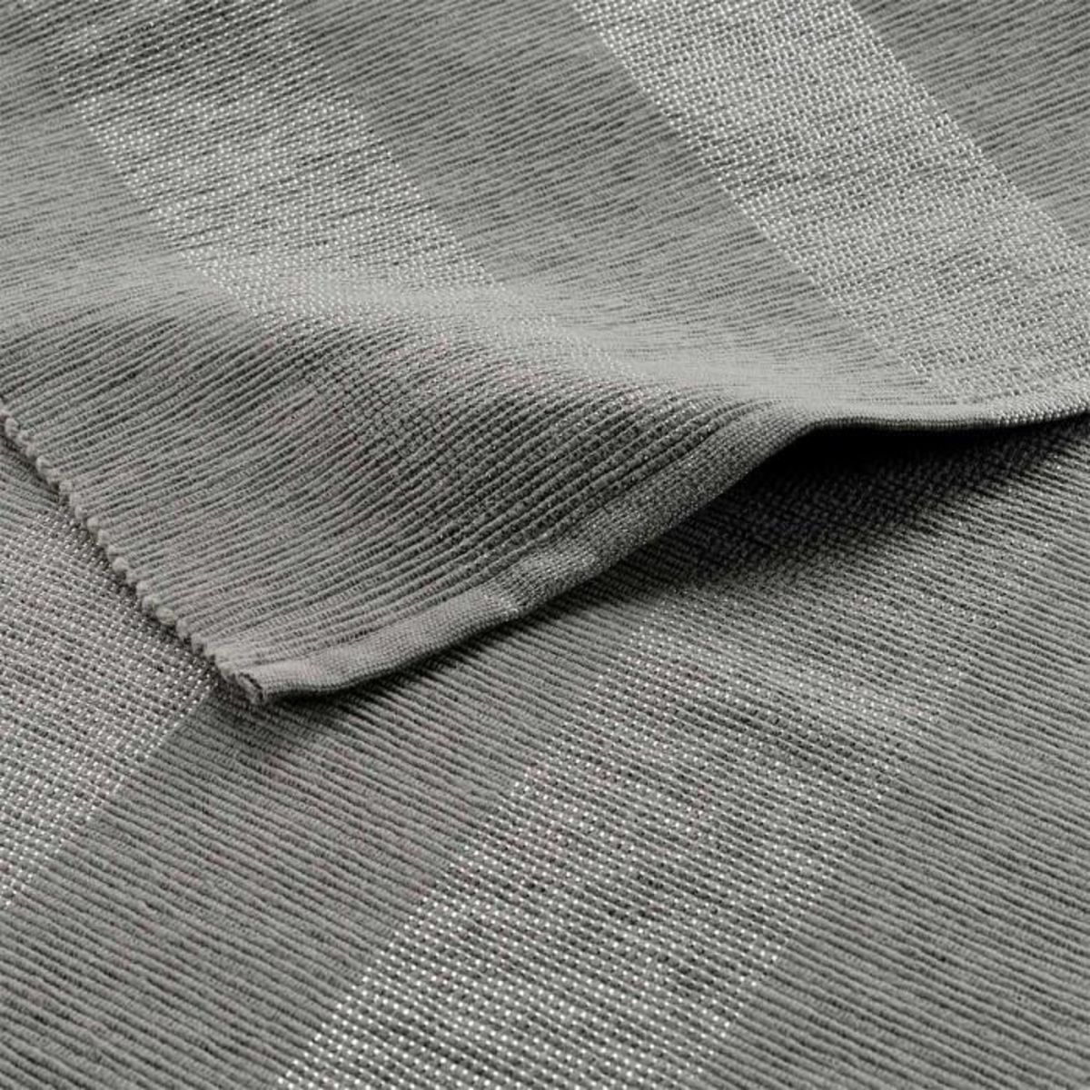 Paris Prix Chemin de Table en Coton  Eldora  40x140cm Gris