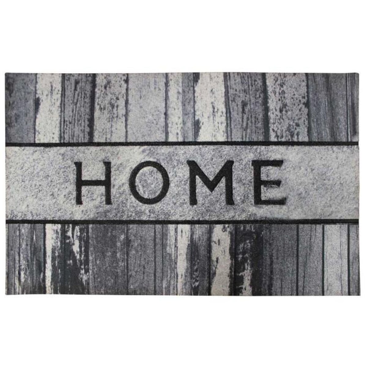 Paris Prix Tapis Relief Imprimé  Cabanon  45x75cm Gris