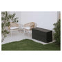 Voir la diapositive 4 : TOOMAX Coffre de rangement jardin résine - Anthracite - 280L - MULTIBOX WOODY 280