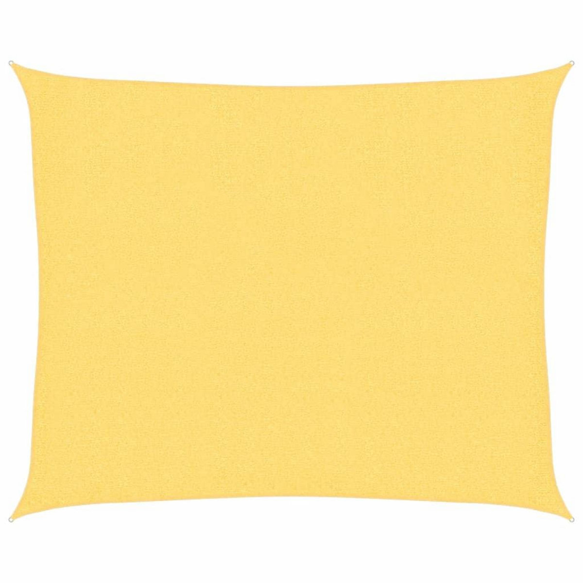 VIDAXL Voile d'ombrage 160 g/m^2 Beige 2,5x3 m PEHD