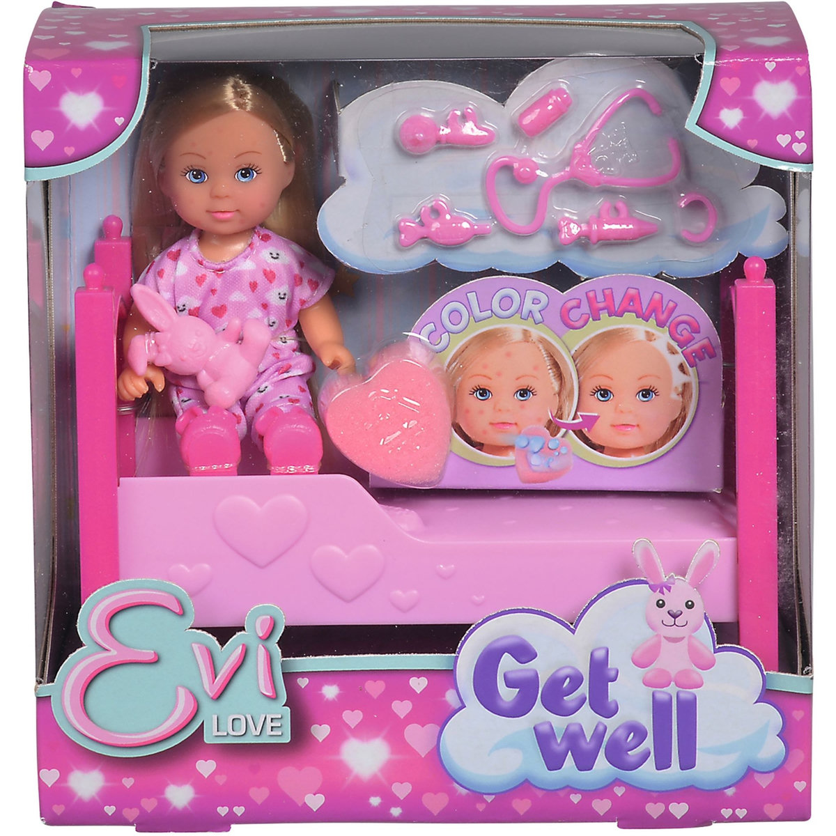 SMOBY Poupée malade Evi Love