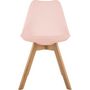 Voir la diapositive 2 : ATMOSPHÉRA Chaise style scandinave pieds bois massif